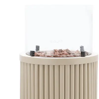 Cosi Fires vuurzuil curved sandy beige - afbeelding 3