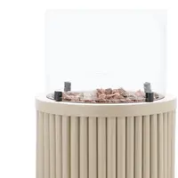 Cosi Fires vuurzuil curved sandy beige - afbeelding 3