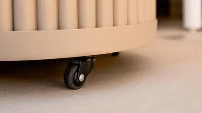 Cosi Fires vuurzuil curved sandy beige - afbeelding 5