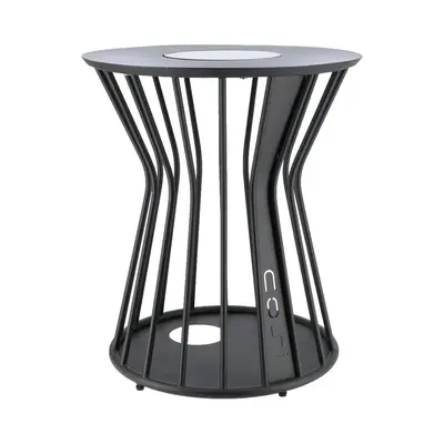 Cosilumia solar lounge tuintafel 52x60cm black - afbeelding 2