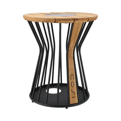 Cosilumia solar lounge tuintafel 52x60cm teak - afbeelding 4