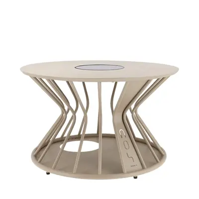 Cosilumia solar lounge tuintafel 70x41cm sandy beige - afbeelding 2