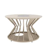Cosilumia solar lounge tuintafel 70x41cm sandy beige - afbeelding 2