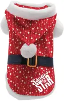 Costume red santa's star male m - afbeelding 1