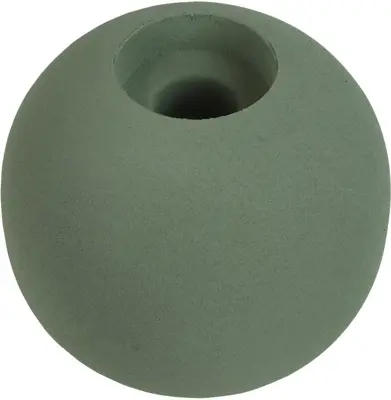 Countryfield kandelaar metaal rana 10x10cm groen