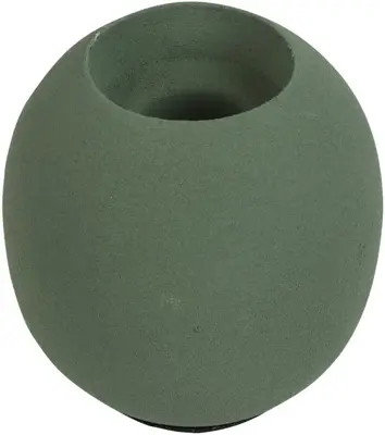 Countryfield kandelaar metaal rana 8x8cm groen