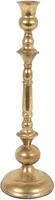 Countryfield kandelaar metaal wessel 12.5x12.5x42.5cm goud kopen?