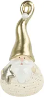 Countryfield kerstfiguur terracotta mads kabouter 15x12x30cm goud kopen?