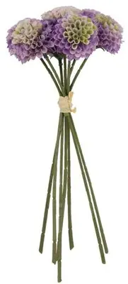 Countryfield kunstboeket  27cm paars - afbeelding 1