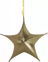 Countryfield kunststof kerst ornament maria ster 40cm goud  kopen?