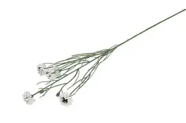 Countryfield kunsttak centaurea cyanus 66cm wit - afbeelding 2