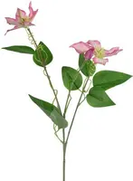 Countryfield kunsttak clementis 76cm roze - afbeelding 1