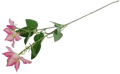 Countryfield kunsttak clementis 76cm roze - afbeelding 2