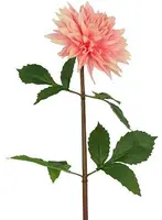Countryfield kunsttak dahlia 74cm roze - afbeelding 1