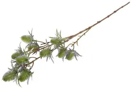 Countryfield kunsttak eryngium 65cm blauw - afbeelding 3