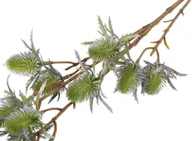 Countryfield kunsttak eryngium 65cm blauw - afbeelding 2