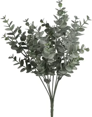 Countryfield kunsttak eucalyptus 35cm groen - afbeelding 1
