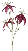 Countryfield kunsttak gloriosa 61cm fuchsia - afbeelding 1