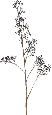 Countryfield kunsttak ilex verticillata 122cm blauw - afbeelding 1