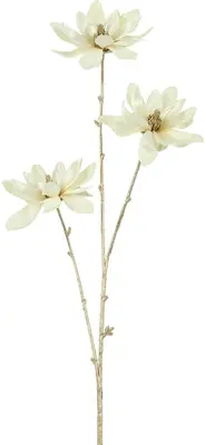 Countryfield kunsttak magnolia 81cm crème - afbeelding 1