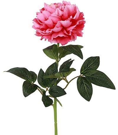 Countryfield kunsttak paeonia rosaline 44cm roze - afbeelding 1