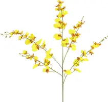 Countryfield kunsttak phalaenopsis 93cm geel - afbeelding 1