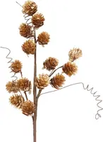 Countryfield kunsttak pinus 50cm goud - afbeelding 1