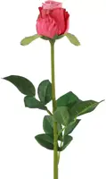 Countryfield kunsttak roos 70cm roze - afbeelding 1