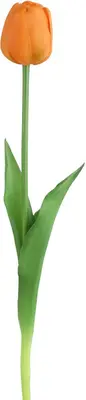 Countryfield kunsttak tulp 44cm oranje - afbeelding 1