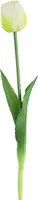 Countryfield kunsttak tulp 44cm wit - afbeelding 1