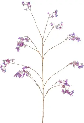 Countryfield kunsttak wilde hortensia 173cm paars, iriserend - afbeelding 1