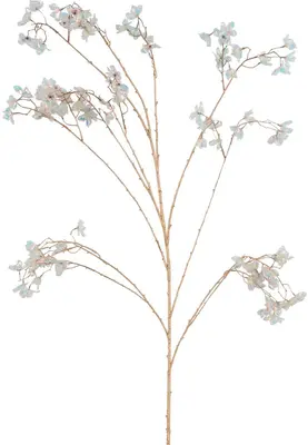 Countryfield kunsttak wilde hortensia 173cm roze, iriserend - afbeelding 1