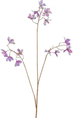 Countryfield kunsttak wilde hortensia 94cm paars, iriserend - afbeelding 1