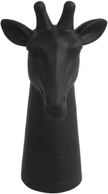 Countryfield ornament giraf mokambo 21x18x33 cm zwart