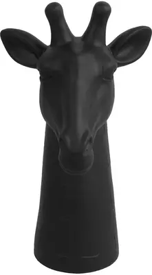 Countryfield ornament giraf mokambo 25x22x38 cm zwart