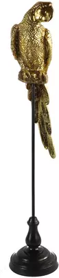 Countryfield ornament papegaai marlou 15x14x75,5 cm goud