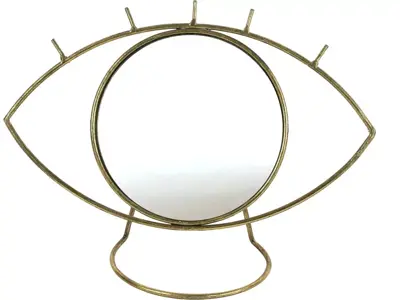 Countryfield spiegel dennes 14x33,5x24 cm goud