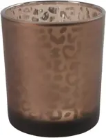 Countryfield theelichthouder glas bliss 8.8x10cm brons kopen?