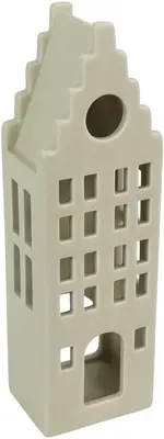 Countryfield theelichthouder keramiek heritage 7x6x23cm beige