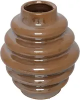 Countryfield vaas aardewerk ceciel 20x26cm goud kopen?