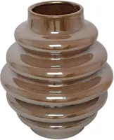 Countryfield vaas aardewerk ceciel 29x33cm goud kopen?