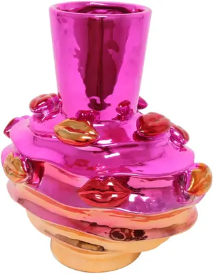 Countryfield vaas aardewerk glamour 31x21x33cm roze