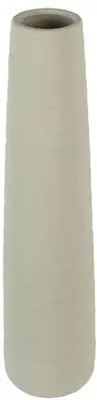 Countryfield vaas aardewerk nohr 14.5x14.5x58.5cm crème