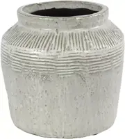 Countryfield vaas gayle 22x21,5 cm witgroen kopen?