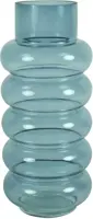 Countryfield vaas glas nikky 15x35cm blauw kopen?