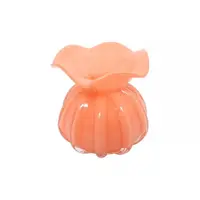 Countryfield vaas glas rian 11x11cm oranje kopen?