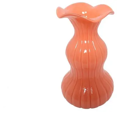 Countryfield vaas glas riana 19x30cm oranje