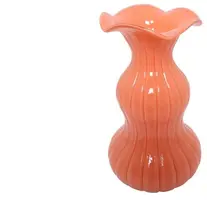 Countryfield vaas glas riana 19x30cm oranje kopen?
