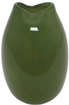 Countryfield vaas glas riany 17x28cm groen