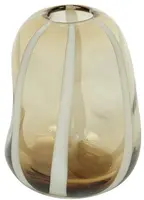 Countryfield vaas glas sweet-candy 16x21cm bruin kopen?